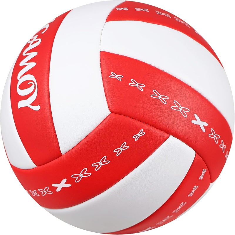 JCAMOY Volleyball Size 5 - Premium PU Leather, Ultra-Durable Soft to The Touch for Youth, Adults, Ideal for Indoor, Outdoor, Beach Sports Training - Image 2